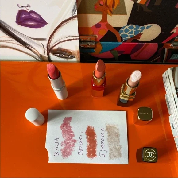 Chanel Rouge Allure Lipstick Set - Pink, Coral, Nude - Picture 5 of 5